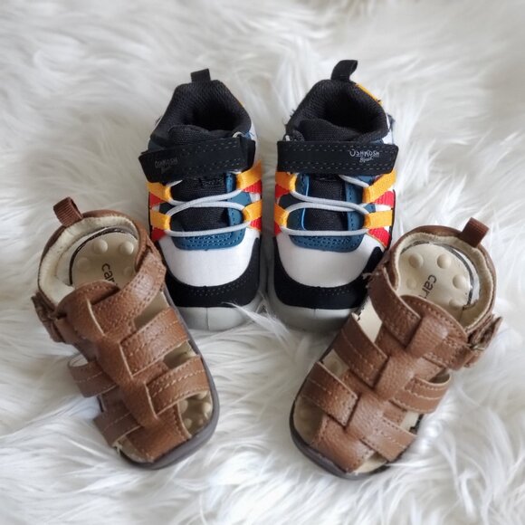 OshKosh/Carter's Boy Shoe Bundle SZ 4 - Picture 3 of 14